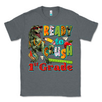 Charcoal Heather ready to crush first grade Classic Tee - texasbilliewilder