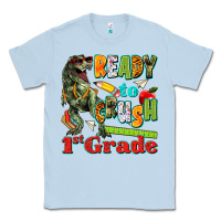 Dusty Blue ready to crush first grade Classic Tee - texasbilliewilder