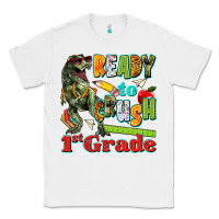White ready to crush first grade Classic Tee - texasbilliewilder
