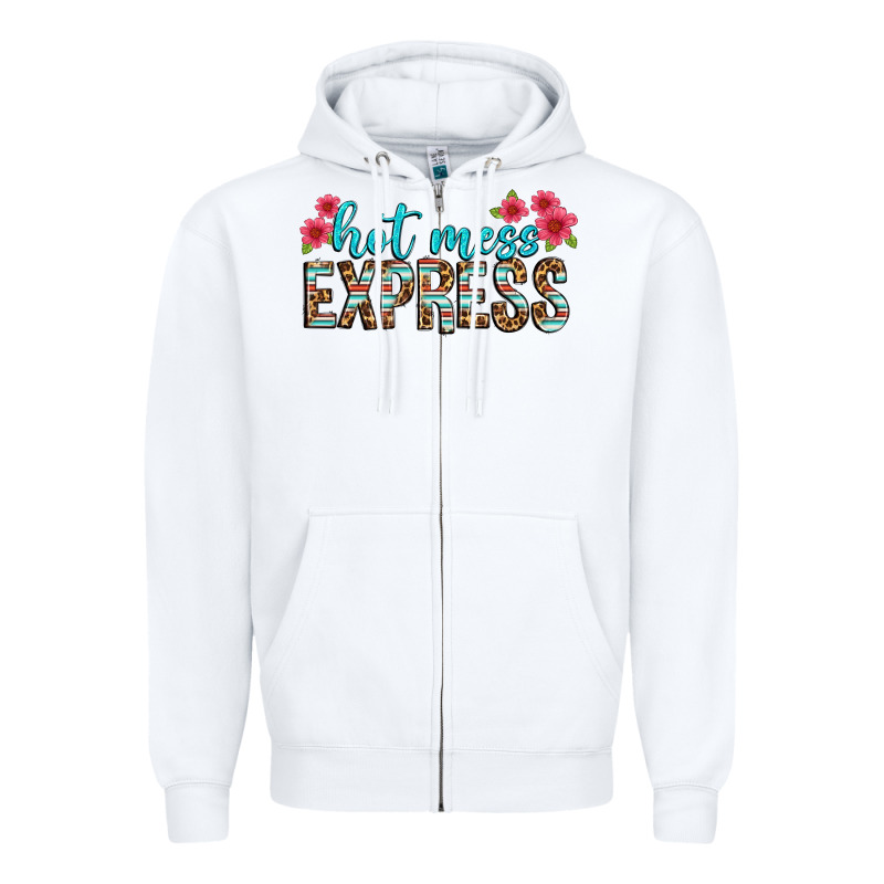 Hot Mess Express Zipper Hoodie by texasbilliewilder | Teevron
