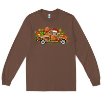 Chestnut christmas gingerbread truck Long Sleeve Tee - Zillion Design Studio