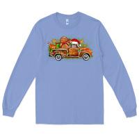 Colony Blue christmas gingerbread truck Long Sleeve Tee - Zillion Design Studio