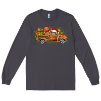 Smoke christmas gingerbread truck Long Sleeve Tee - Zillion Design Studio