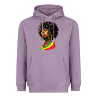 Lavender juneteenth black women Heavyweight Hoodie - HRA Design Shop