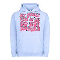 Pigment Grape Ice my whole vibes on do not disturb Urban Hoodie - MaliasSmallBusiness