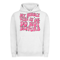 Pigment Lunar Rock my whole vibes on do not disturb Urban Hoodie - MaliasSmallBusiness