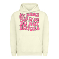 Pigment Pistachio my whole vibes on do not disturb Urban Hoodie - MaliasSmallBusiness