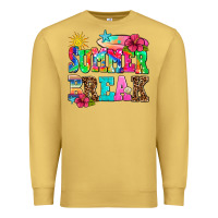 Antique Gold summer break Premium Sweatshirt - AdoDesignShop