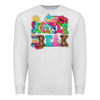 Oatmeal Heather summer break Premium Sweatshirt - AdoDesignShop