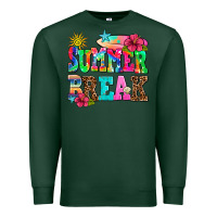 Sports Green summer break Premium Sweatshirt - AdoDesignShop