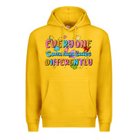 Lemon everyone communicates differently Premium Hoodie - MaliasSmallBusiness