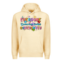 Pina Colada everyone communicates differently Premium Hoodie - MaliasSmallBusiness