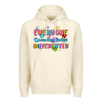 Sandshell everyone communicates differently Premium Hoodie - MaliasSmallBusiness