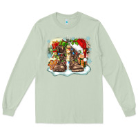 Matcha army christmas Long Sleeve Tee - Zillion Design Studio