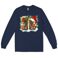 Navy army christmas Long Sleeve Tee - Zillion Design Studio