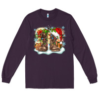 Plum army christmas Long Sleeve Tee - Zillion Design Studio