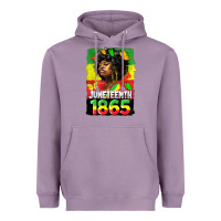 Lavender juneteenth 1865 black freedom Heavyweight Hoodie - HRA Design Shop