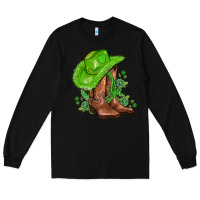 Black green  cowgirl and roses Long Sleeve Tee - AdoDesignShop