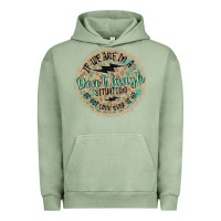 Pigment Oil Green if we are in a don't laugh situation Urban Hoodie - MaliasSmallBusiness