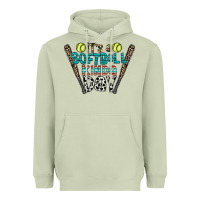Matcha softball Heavyweight Hoodie - CowhideDigitalArt