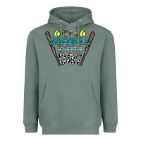 Sage softball Heavyweight Hoodie - CowhideDigitalArt