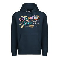 Navy orthopedic crew Premium Hoodie - MaliasSmallBusiness