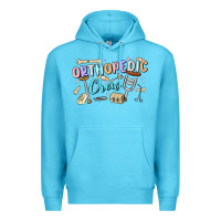 Ocean Blue orthopedic crew Premium Hoodie - MaliasSmallBusiness