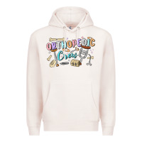 Pale Pink orthopedic crew Premium Hoodie - MaliasSmallBusiness