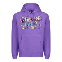 Purple orthopedic crew Premium Hoodie - MaliasSmallBusiness