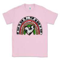 Bubblegum Pink soccer rainbow Classic Tee - Zillion Design Studio