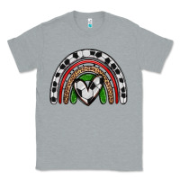 Heather Grey soccer rainbow Classic Tee - Zillion Design Studio