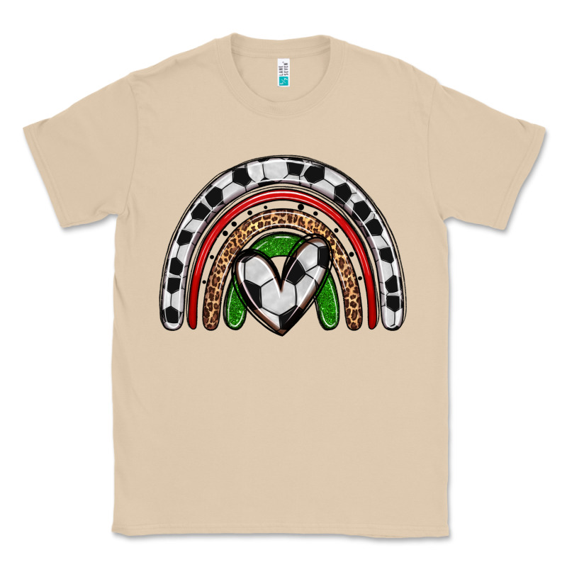 Soccer Rainbow Classic Tee by Zillion Design Studio | Teevron
