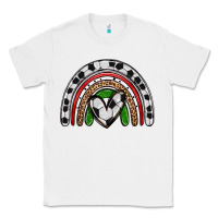 White soccer rainbow Classic Tee - Zillion Design Studio