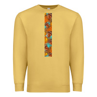Antique Gold fall leaf Premium Sweatshirt - BundleAndBundleShop