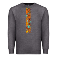 Charcoal Heather fall leaf Premium Sweatshirt - BundleAndBundleShop