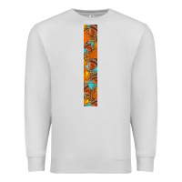 Dove Grey fall leaf Premium Sweatshirt - BundleAndBundleShop