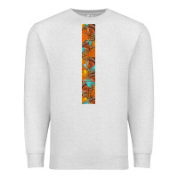 Oatmeal Heather fall leaf Premium Sweatshirt - BundleAndBundleShop