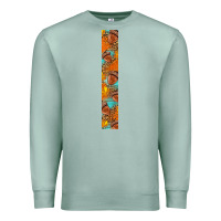 Seafoam fall leaf Premium Sweatshirt - BundleAndBundleShop