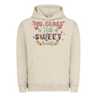 Pigment French Oak my class is full of sweet hearts Urban Hoodie - MaliasSmallBusiness