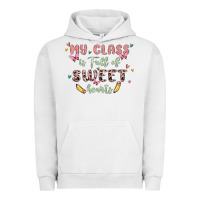 Pigment Lunar Rock my class is full of sweet hearts Urban Hoodie - MaliasSmallBusiness