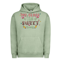 Pigment Oil Green my class is full of sweet hearts Urban Hoodie - MaliasSmallBusiness