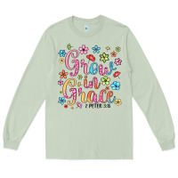 Matcha grow in grace Long Sleeve Tee - texasbilliewilder