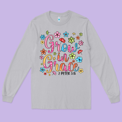 Long Sleeve Tee grow in grace