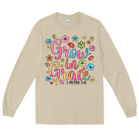 Mushroom grow in grace Long Sleeve Tee - texasbilliewilder