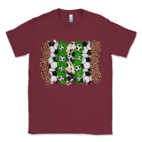 Burgundy soccer brushstroke Classic Tee - Zillion Design Studio
