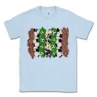 Dusty Blue soccer brushstroke Classic Tee - Zillion Design Studio