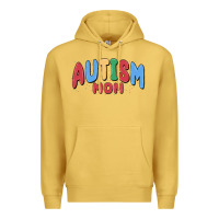 Antique Gold autism mom Premium Hoodie - MaliasSmallBusiness