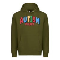 Army Green autism mom Premium Hoodie - MaliasSmallBusiness
