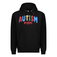 Black autism mom Premium Hoodie - MaliasSmallBusiness