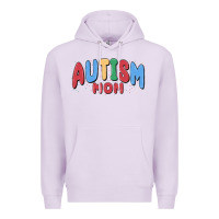 Lilac autism mom Premium Hoodie - MaliasSmallBusiness